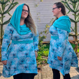 Niela's Umgarnung - Schnittmuster Shirt, Kleid in den Größen 32-54 - Sewando