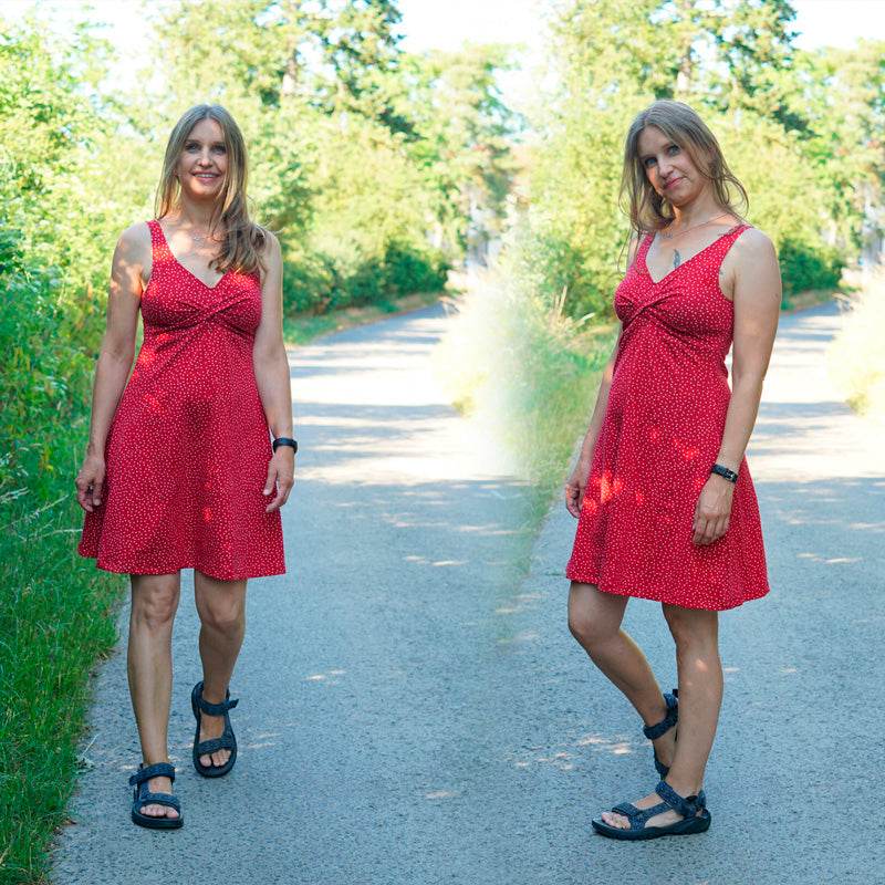 Niela's Knothing - Schnittmuster Top, Shirt, Tunika, Kleid in den Größen 32-54 - Sewando