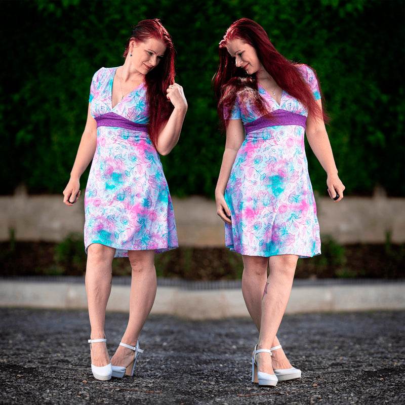 Niela's Sommernachtstraum - Schnittmuster Shirt, Tunika, Kleid, Größen 32-54 : - Sewando