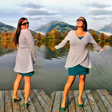 Niela's Hab Mich Lieb Teil - Schnittmuster Shirt, Tunika, Kleid, Cardigan in den Größen 32-54 : - Sewando