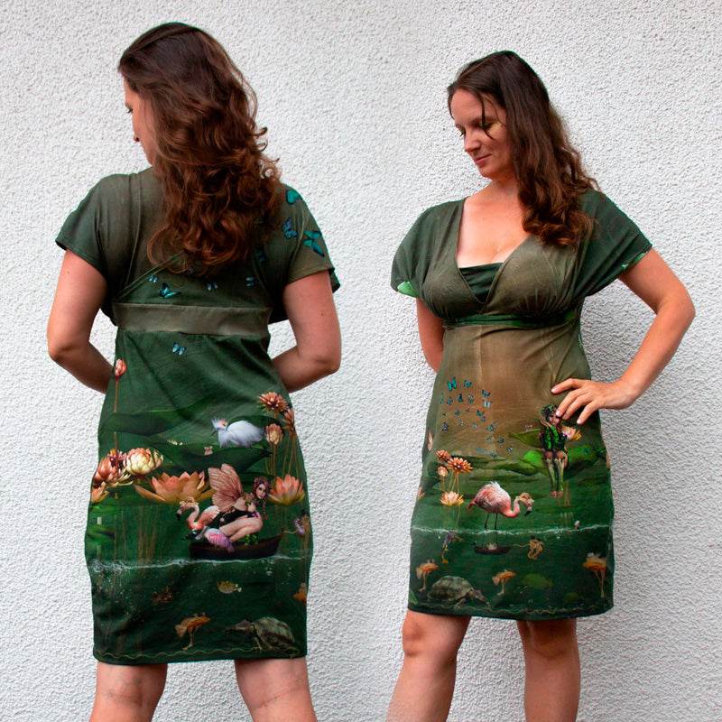 Niela's Sommernachtstraum - Schnittmuster Shirt, Tunika, Kleid, Größen 32-54 : - Sewando