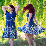 Niela's Wickelding - Schnittmuster Shirt, Tunika, Kleid in den Größen 32-54 - Sewando