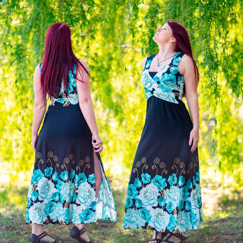 Niela's Wickelding - Schnittmuster Shirt, Tunika, Kleid in den Größen 32-54 - Sewando