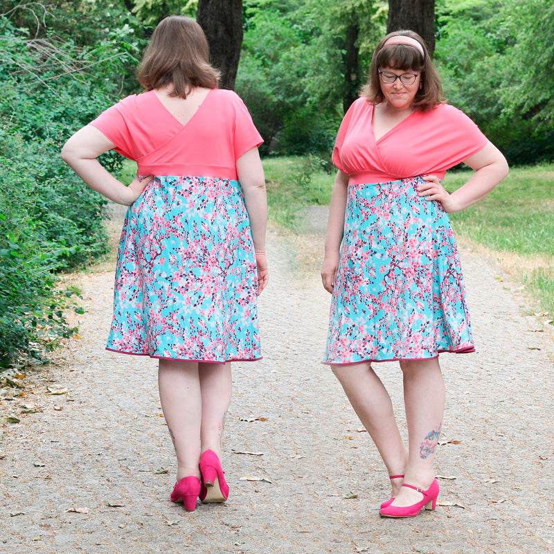 Niela's Sommernachtstraum - Schnittmuster Shirt, Tunika, Kleid, Größen 32-54 : - Sewando