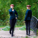 Niela's Hab Mich Lieb Teil - Schnittmuster Shirt, Tunika, Kleid, Cardigan in den Größen 32-54 : - Sewando