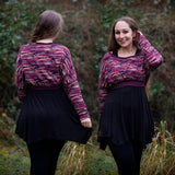 Niela's oversized Cropping - Schnittmuster Crop, Shirt, Tunika, Kleid , Größen 32-54 : - Sewando