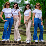 Niela's Schlagings - Schnittmuster Schlaghose, Leggings Gr. 32-54 : - Sewando