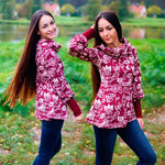 Niela's Raglan Tunikleid - Schnittmuster Raglan Tunika, Kleid in den Größen 32-54 - Sewando