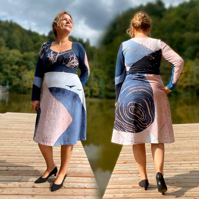 Niela's Mopsknotding - Schnittmuster Shirt, Kleid, Tunika, Größen 32-54 : - Sewando