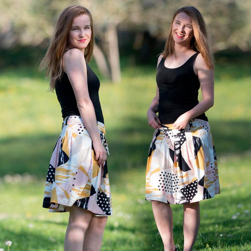 Niela's Luftikus - Schnittmuster Hose, Rock in den Größen 32-54 : - Sewando