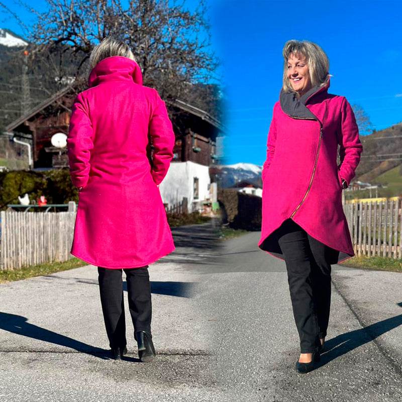 Niela's Hab Mich Lieb Jacke - Schnittmuster in Größen 32-54 : - Sewando