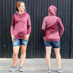 Niela's Cool Curved Hoodie - Schnittmuster in den Größen 32-54 - Sewando