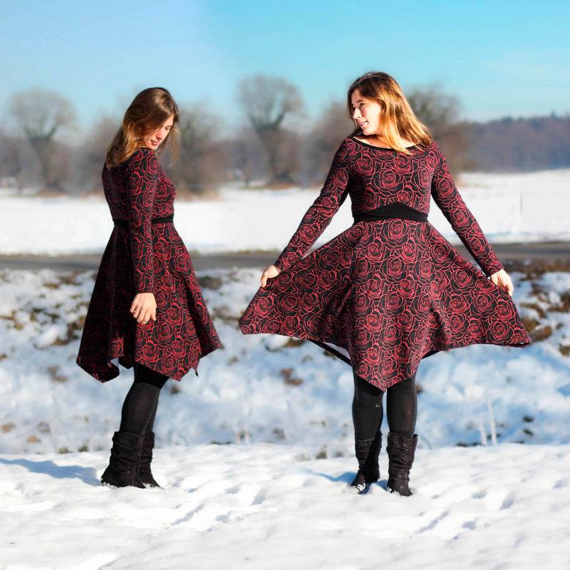 Niela's Cropping - Schnittmuster Crop, Shirt, Tunika, Kleid, Größen 32-54 : - Sewando