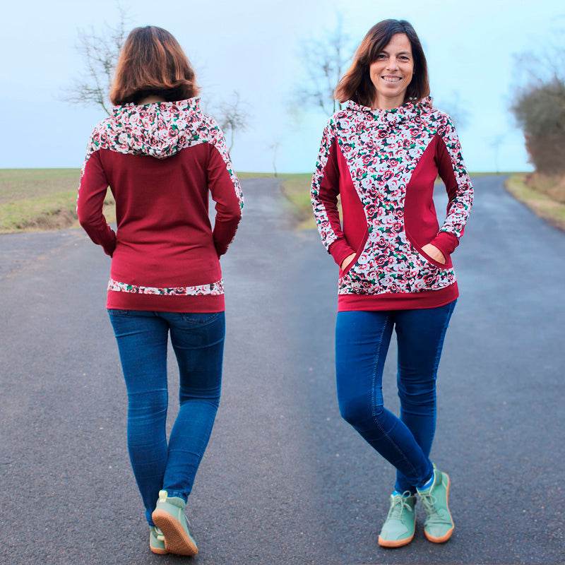 Niela's Pullizauber - Hoodie, Shirt Schnittmuster Größen 32-54 - Sewando