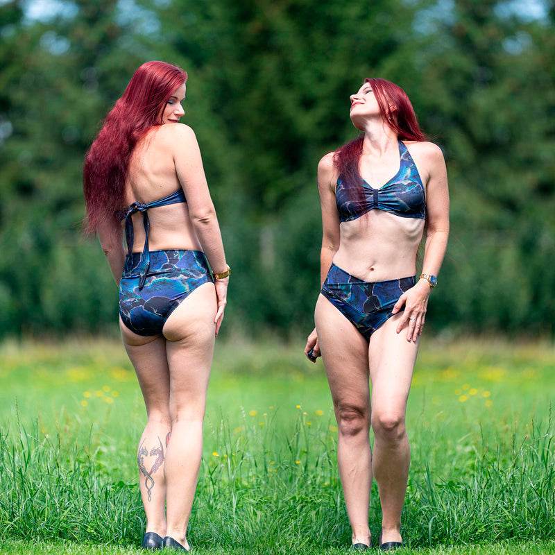 Niela's Wellenspiel - Schnittmuster Bikini, Badeanzug, Monokini in den Größen 32-54 - Sewando