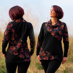 Niela's Cool Curved Hoodie - Schnittmuster in den Größen 32-54 - Sewando