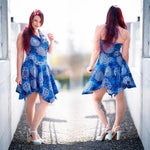 Niela's Wasserfall - Schnittmuster Shirt, Tunika, Kleid in den Größen 32-54 : - Sewando