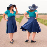 Niela's Mopsknotding - Schnittmuster Shirt, Kleid, Tunika, Größen 32-54 : - Sewando