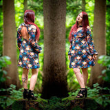 Niela's Schnibbelstück - Schnittmuster Shirt mit Cutouts, Kleid, Gr. 32-54 : - Sewando