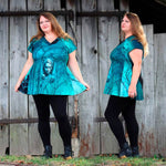 Niela's Raglan Tunikleid - Schnittmuster Raglan Tunika, Kleid in den Größen 32-54 - Sewando