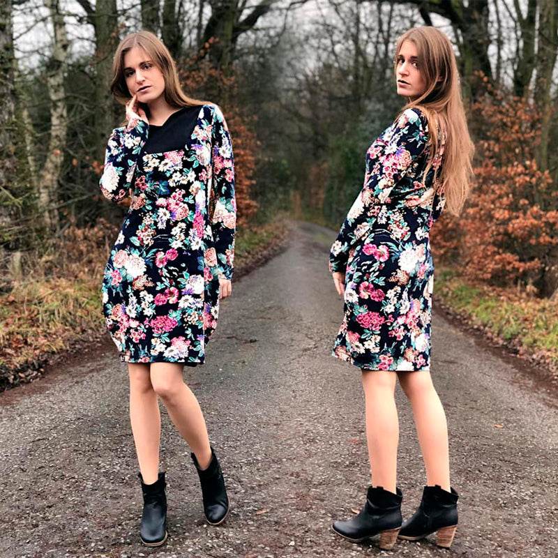 Niela's Kragenzauber Ballonkleid - Schnittmuster Gr 32-54 - Sewando