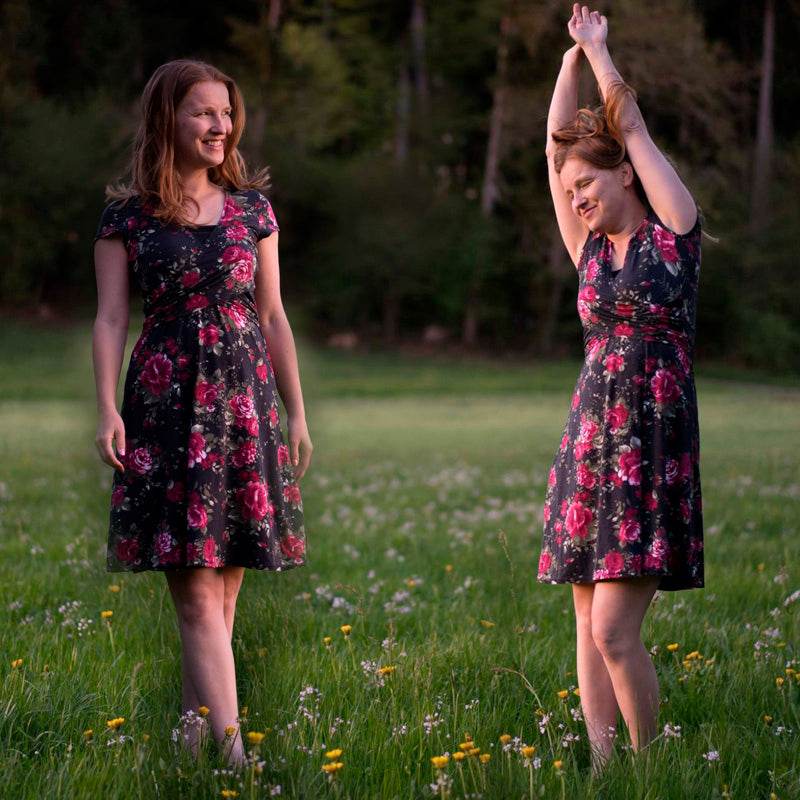 Niela's Wickelding - Schnittmuster Shirt, Tunika, Kleid in den Größen 32-54 - Sewando