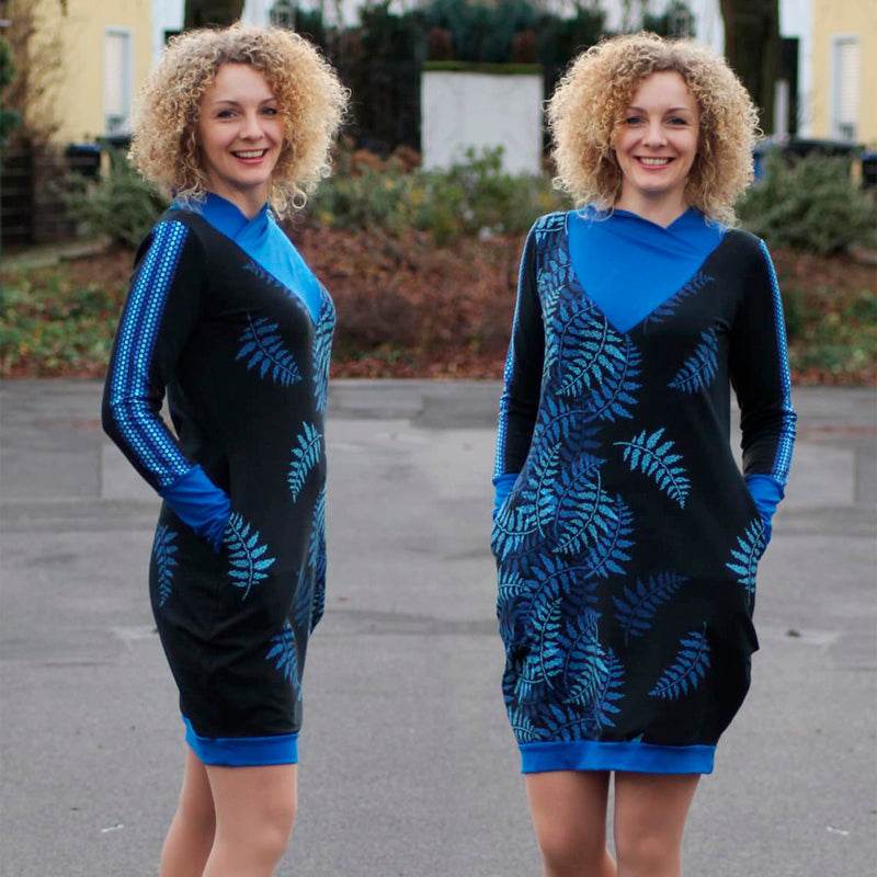 Niela's Kragenzauber Ballonkleid - Schnittmuster Gr 32-54 - Sewando