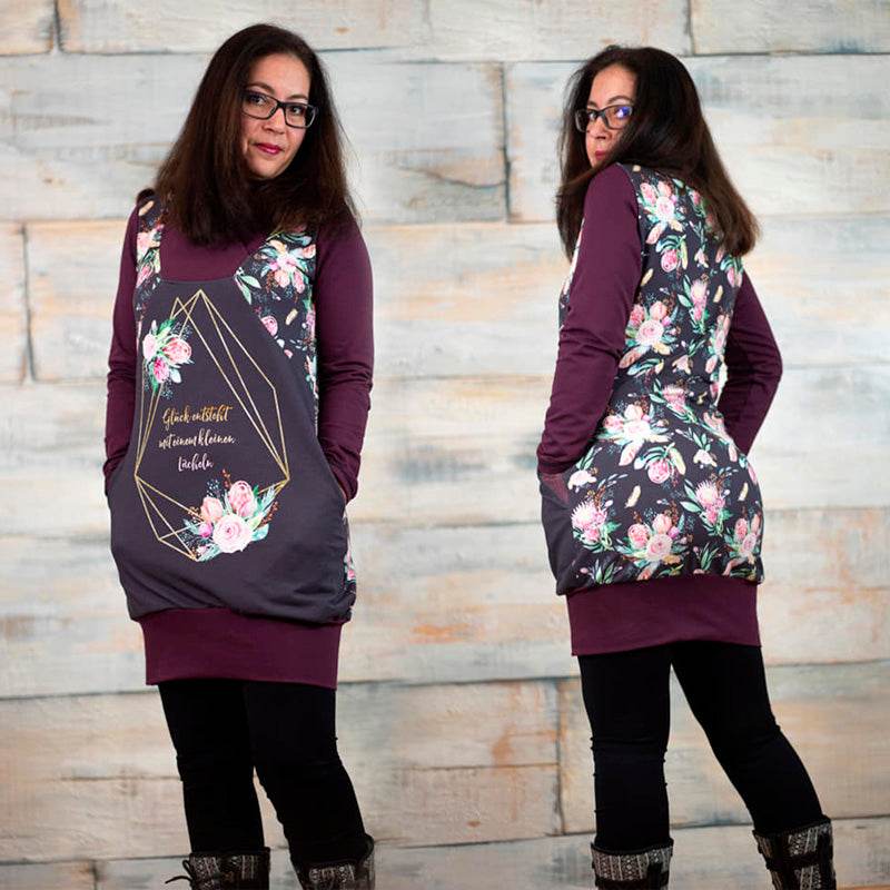 Niela's Kragenzauber - Schnittmuster Pullover Größe 32-54 - Sewando