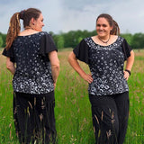 Niela's Entfaltung - Schnittmuster Shirt, Kleid in den Größen 32-54 - Sewando