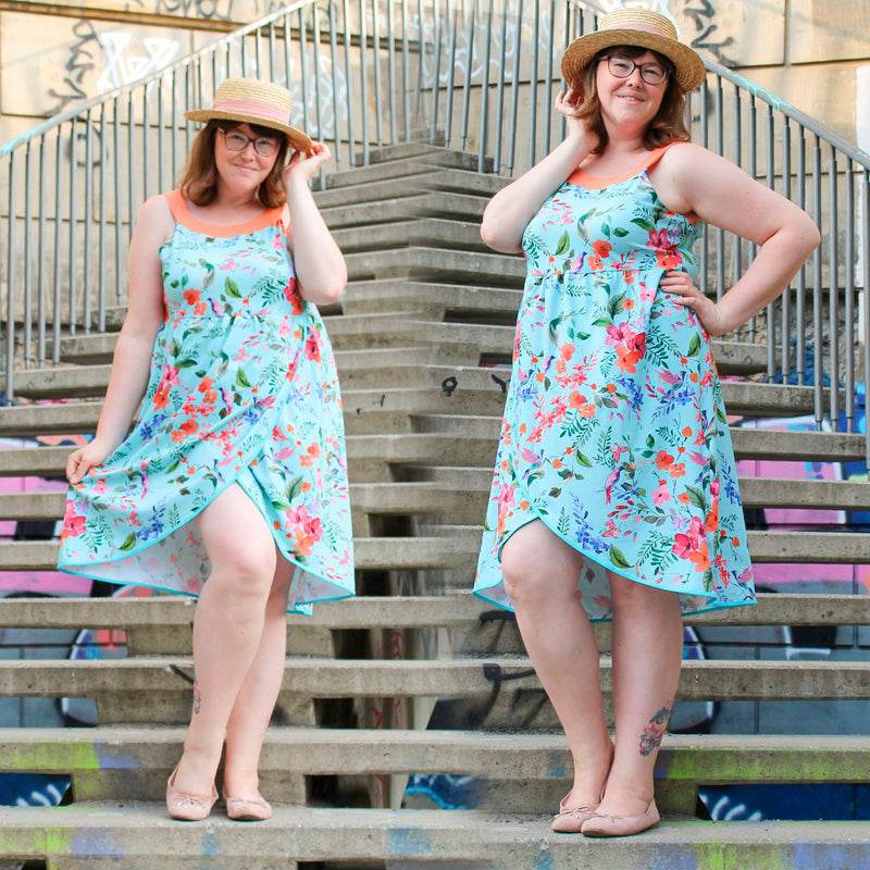 Niela's Strandliebe - Schnittmuster Kleid in den Größen 32-54 : - Sewando