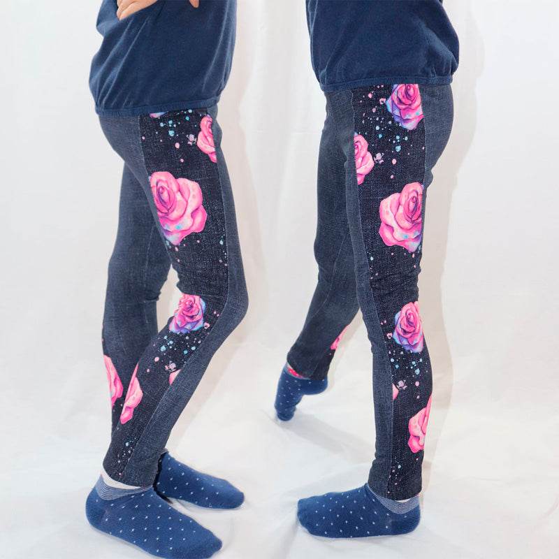 Bobo's Skinny Stripes - Schnittmuster Leggings in den Größen 68-164 - Sewando
