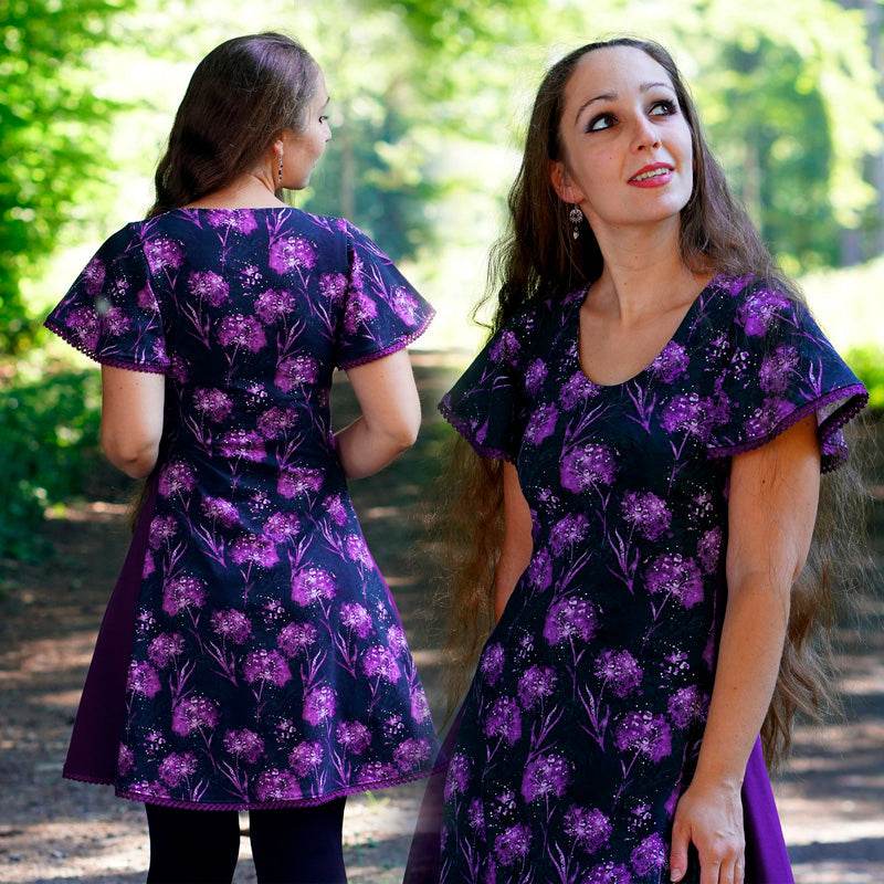 Niela's Tunikleid - Tunika, Kleid Schnittmuster in den Größen 32-54 : - Sewando