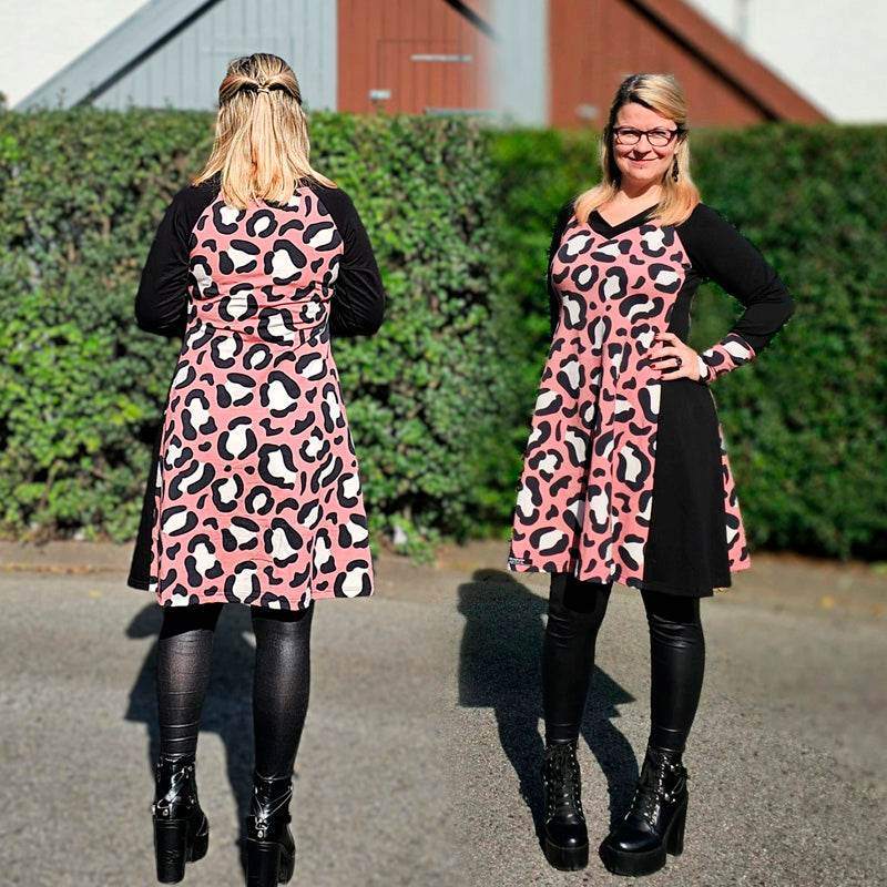 Niela's Raglan Tunikleid - Schnittmuster Raglan Tunika, Kleid in den Größen 32-54 - Sewando