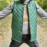 Schnittmuster Weste Warwickit Kids Gr. A-M DE/EN/FR Gr. 98-170/ BU 56-86 - Sewando