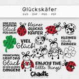 Plotterdatei Glückskäfer - Sewando