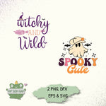 Halloween Plotterdateien Set – Witchy & Wild + Spooky Cute - Sewando