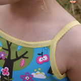 Schnittmuster und Nähanleitung Trägerkleid Lara Gr. 80–164 - Sewando