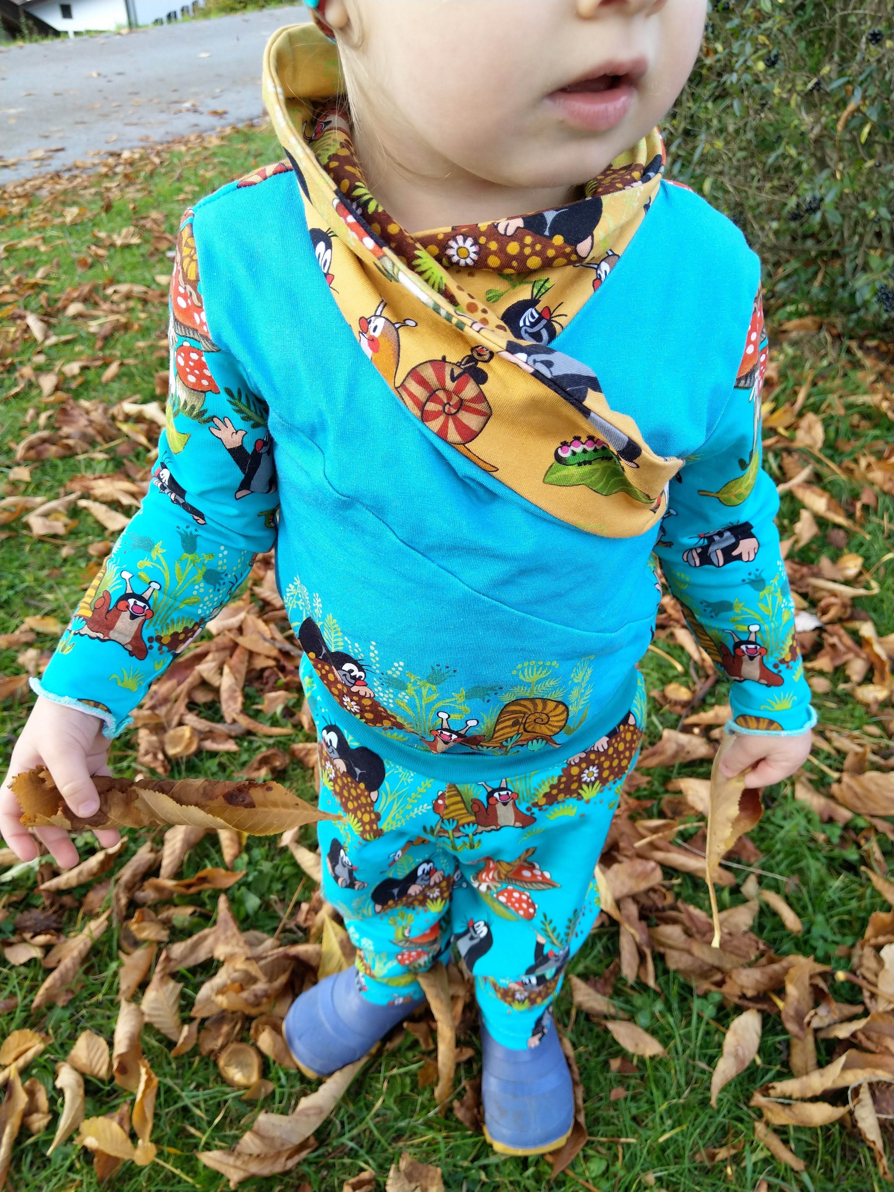 Schnittmuster Winter Add-on für Shirt Fran für Mädchen Gr. 74-164 - Sewando