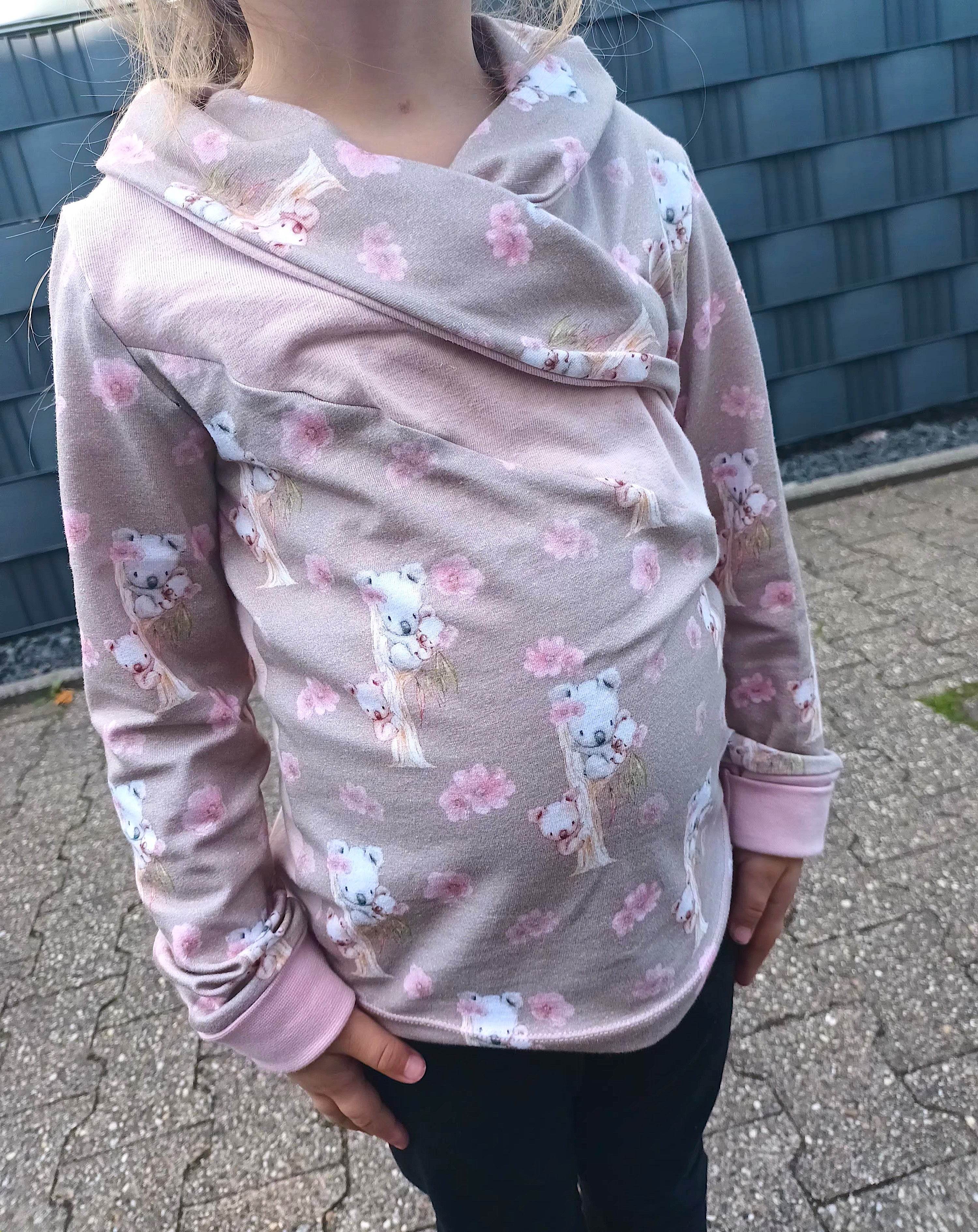 Schnittmuster Winter Add-on für Shirt Fran für Mädchen Gr. 74-164 - Sewando