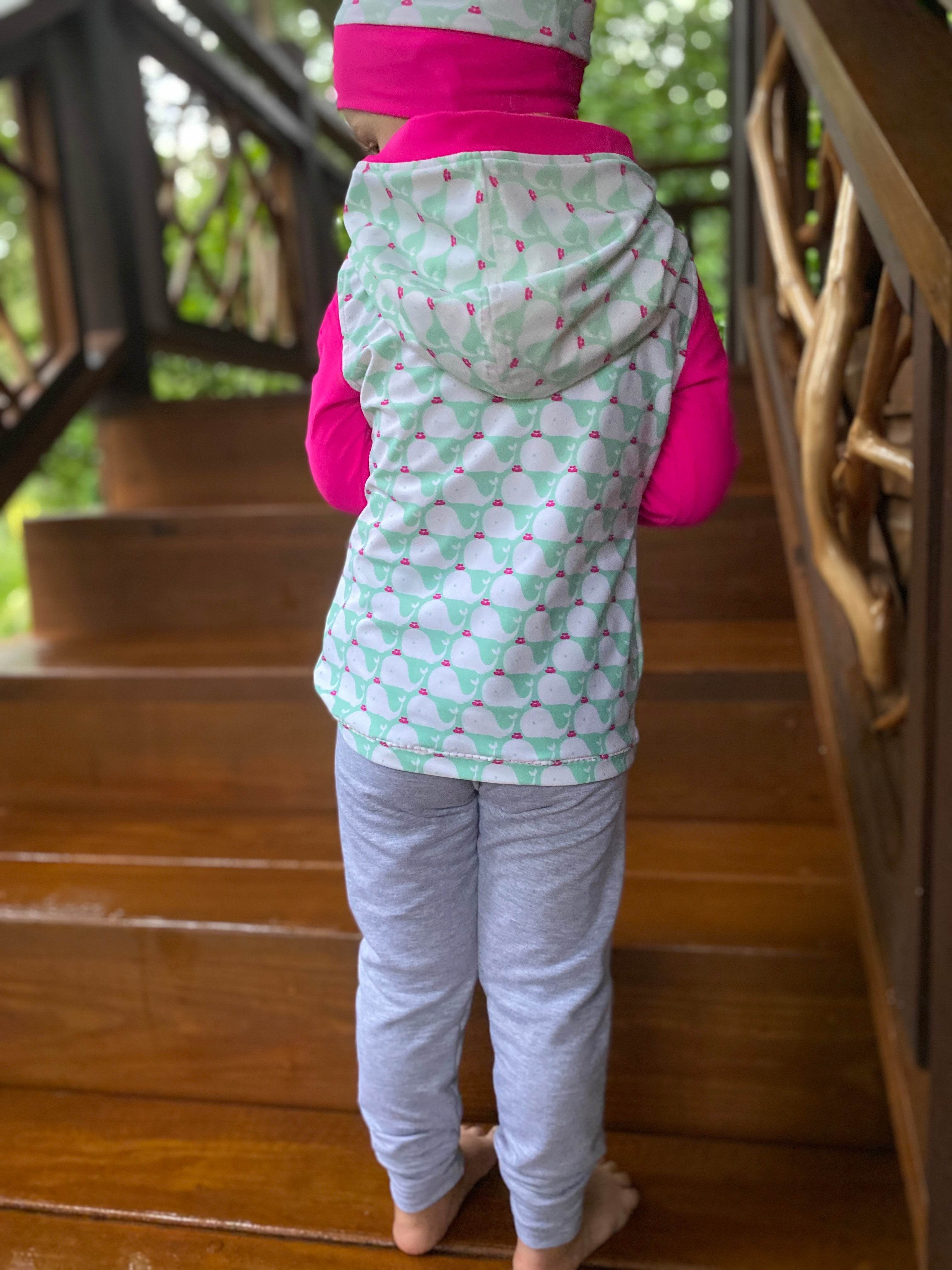 Schnittmuster Winter Add-on für Shirt Fran für Mädchen Gr. 74-164 - Sewando