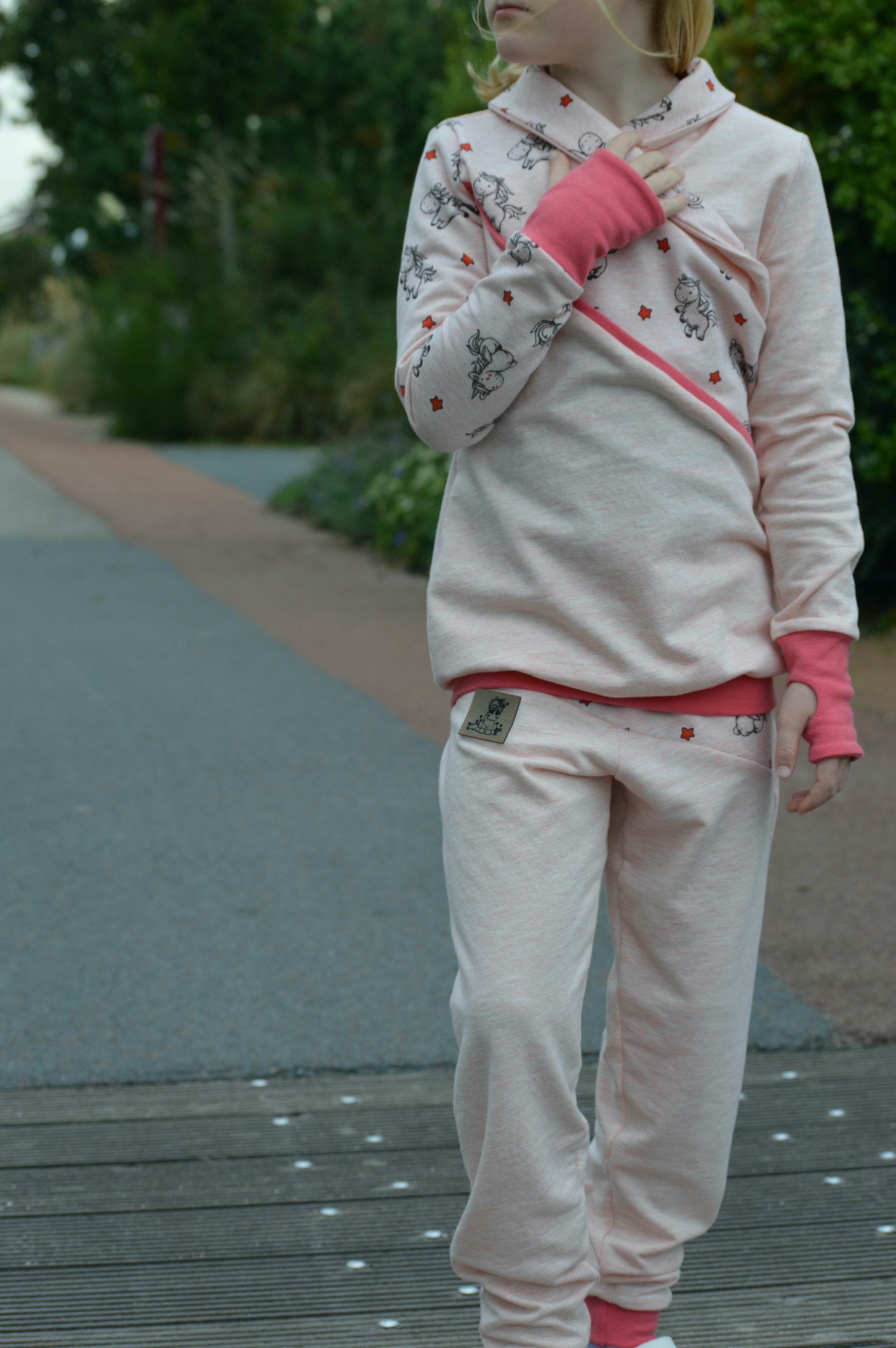 Schnittmuster Winter Add-on für Shirt Fran für Mädchen Gr. 74-164 - Sewando