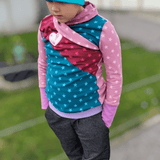 Schnittmuster Winter Add-on für Shirt Fran für Mädchen Gr. 74-164 - Sewando