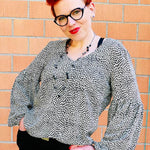 Schnittmuster ALEXANE Bluse, Kleid - für Webware mit Ärmelvariationen Gr. 34-54 - Sewando