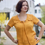 Schnittmuster ALEXANE Bluse, Kleid - für Webware mit Ärmelvariationen Gr. 34-54 - Sewando