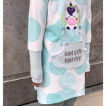 Schnittmuster timtom No.32 Sweatkleid mit Vokuhila-Saum Gr. 86-152 - Sewando