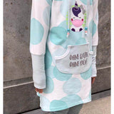 Schnittmuster timtom No.32 Sweatkleid mit Vokuhila-Saum Gr. 86-152 - Sewando