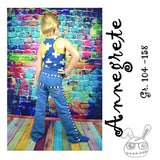Schnittmuster Annegrete Hose Gr. 104 - 158 - Sewando