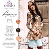 Schnittmuster Tunika, Shirt Aurora Gr. 32 bis 54 - Sewando