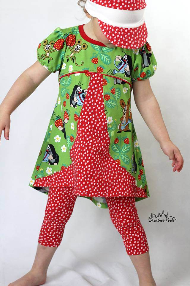 Happy Cute! HannaH - Gr 86-152 - Tunika Schnittmuster - Sewando