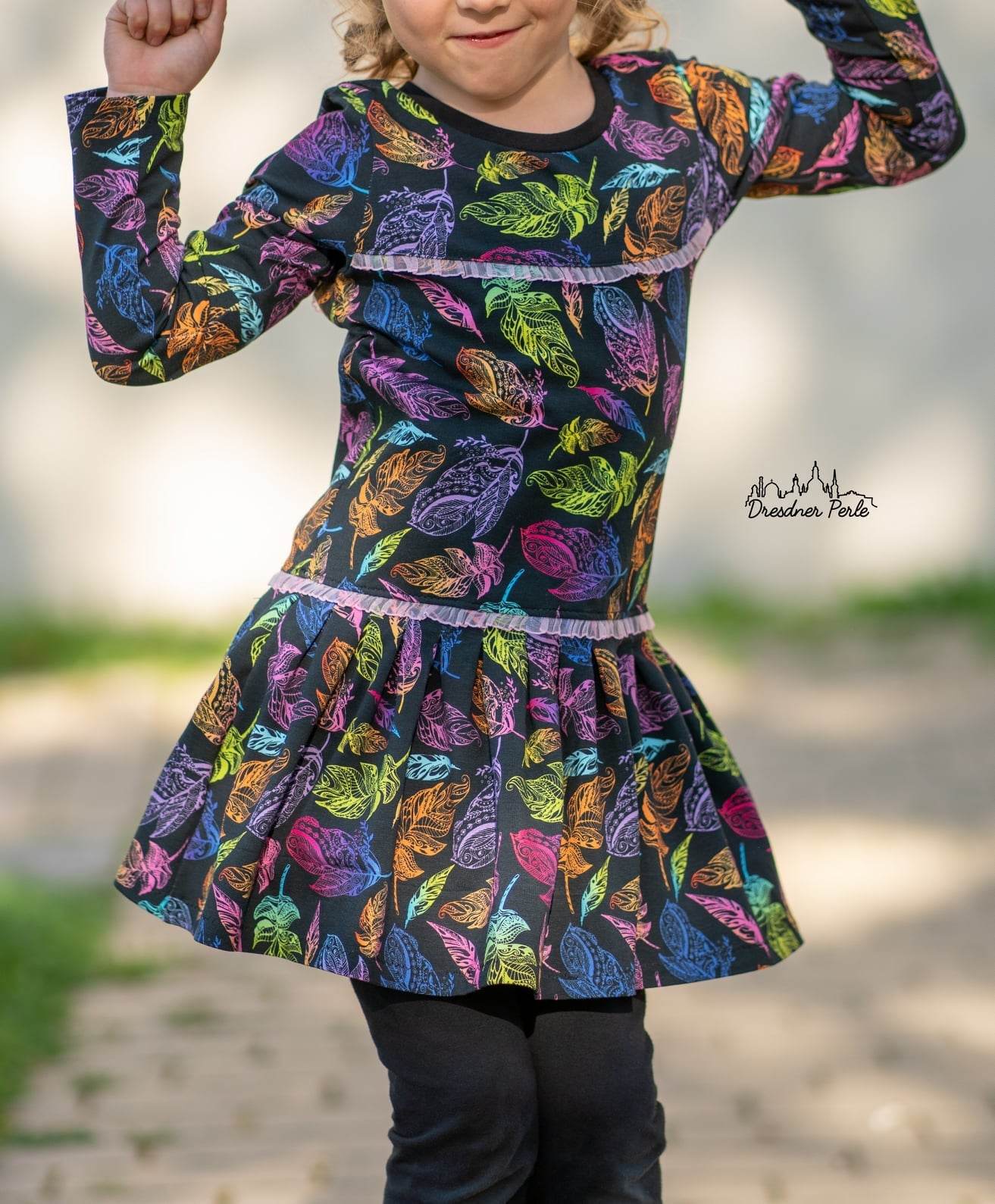Happy Wirbelwind - Gr 74-152 - Tunika + Kleid Schnittmuster - Sewando